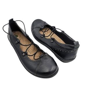 Earth Origins London Bungee Black Slip On Welltek System Loafer Women's Size 8M